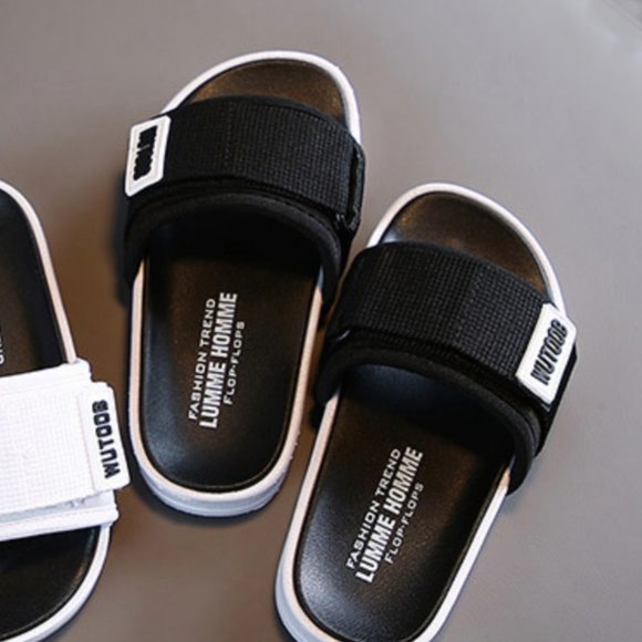 HipHopRules Kids Slide Sandals - Picture 3 of 3